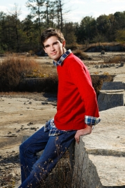 Sam senior pictures. Stone Mountain, GA, urban flair